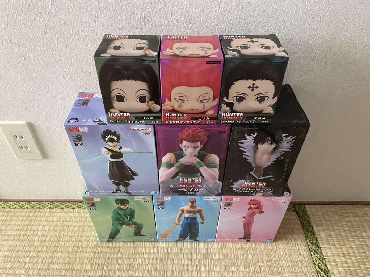 幽遊白書 浦飯幽助　蔵馬　飛影　桑原和真　DXF　ぬーどる　フィギュア 幽遊白書 浦飯幽助 蔵馬 飛影 桑原和真 DXF ぬーどる フィギュア